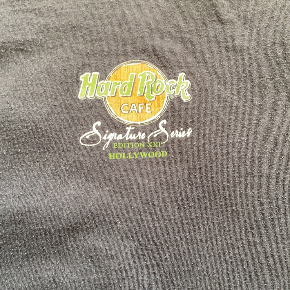 🎸BRUCE SPRINGSTEEN-Hard Rock-Hollywood UNISEX VINTAGE BAND SHIRT-XL🎸 - Picture 7 of 9